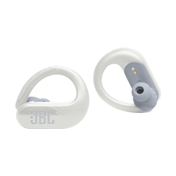 JBL Endurance Peak III | Écouteurs Sport intra-auriculaires - 100% Sans fil - Étanche - Conception Powerhook - Blanc-SONXPLUS Rivière-du-Loup