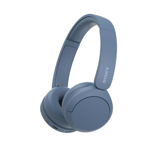 Sony WH-CH520 | Écouteurs supra-auriculaires - Sans fil - Bluetooth - Jusqu'à 50 heures d'autonomie - Bleu-SONXPLUS Rivière-du-Loup