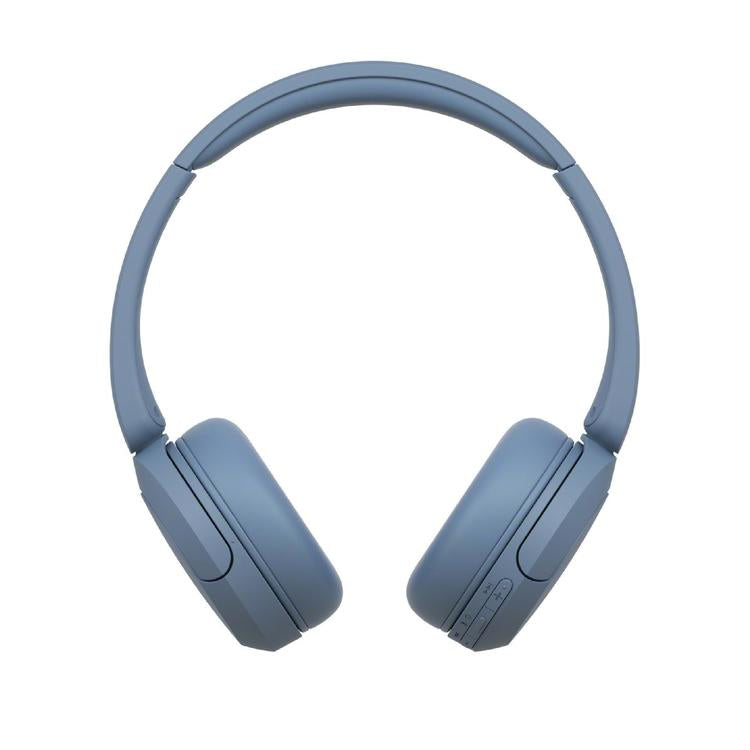 Sony WH-CH520 | Écouteurs supra-auriculaires - Sans fil - Bluetooth - Jusqu'à 50 heures d'autonomie - Bleu-SONXPLUS Rivière-du-Loup