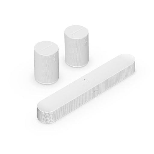 Sonos | Ensemble de son ambiophonique avec Beam - 2 Era 100 + Beam - Blanc-SONXPLUS Rivière-du-Loup