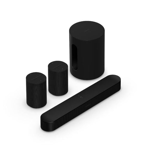 Sonos | Ensemble immersif avec Beam - Sub Mini - Era 100 - Noir-SONXPLUS Rivière-du-Loup