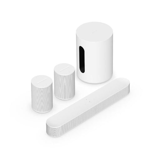 Sonos | Ensemble immersif avec Beam - Sub Mini - Era 100 - Blanc-SONXPLUS Rivière-du-Loup