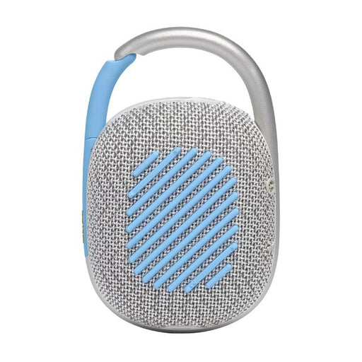 JBL Clip 4 Eco | Haut-parleur - Ultra-portable - Étanche - Bluetooth - Mousqueton intégré - Blanc-SONXPLUS Rivière-du-Loup