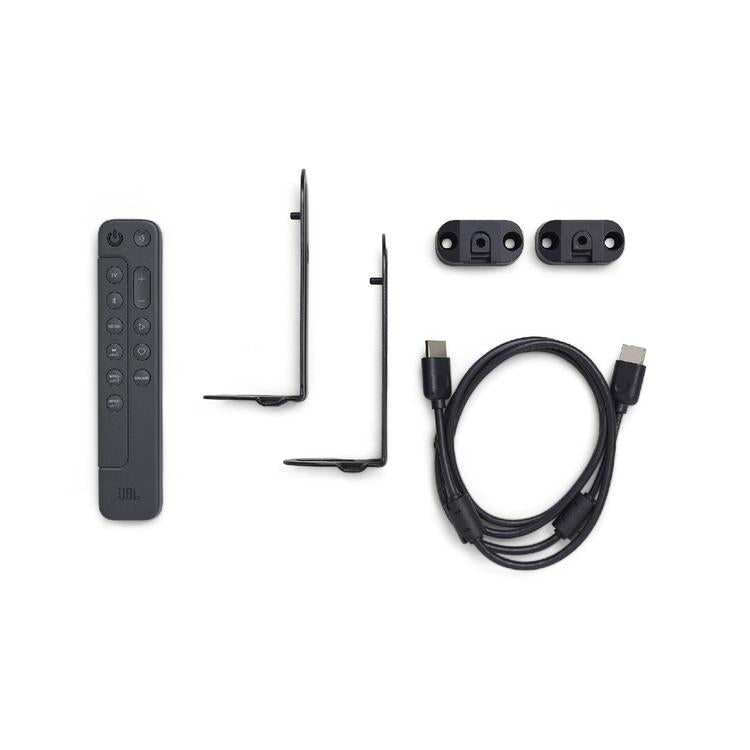 JBL Bar 700 Pro | Barre de son compacte 5.1 - Avec Haut-parleurs surround amovibles - Caisson de graves sans fil - Dolby Atmos - Bluetooth - 620W - Noir-SONXPLUS Rivière-du-Loup