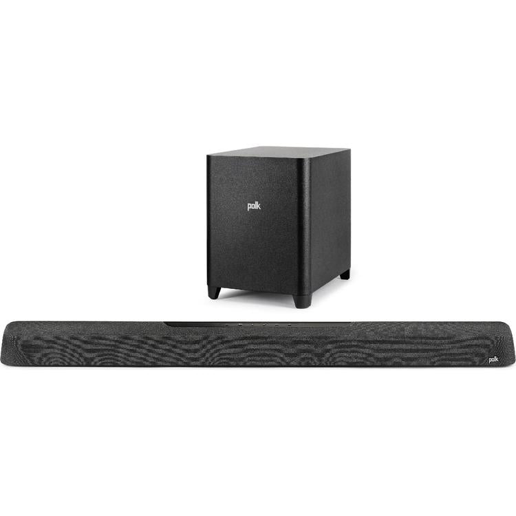 Polk MagniFi MAX AX | Système Cinéma maison 5.1.2 - Barre de son Max - 1 Caisson de graves 10" sans fil - Noir-SONXPLUS Rivière-du-Loup