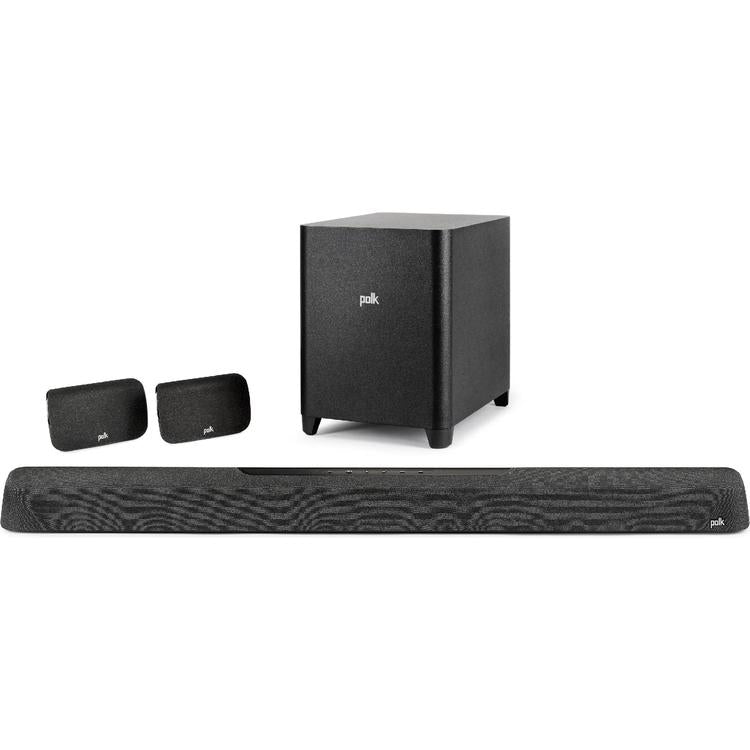 Polk MagniFi MAX AX SR | Système Cinéma maison 7.1.2 - Barre de son - Caisson de graves 10" sans fil - Dolby Atmos - Noir-SONXPLUS Rivière-du-Loup