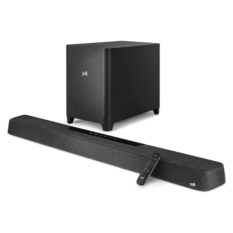 Polk MagniFi MAX AX SR | Système Cinéma maison 7.1.2 - Barre de son - Caisson de graves 10" sans fil - Dolby Atmos - Noir-SONXPLUS Rivière-du-Loup