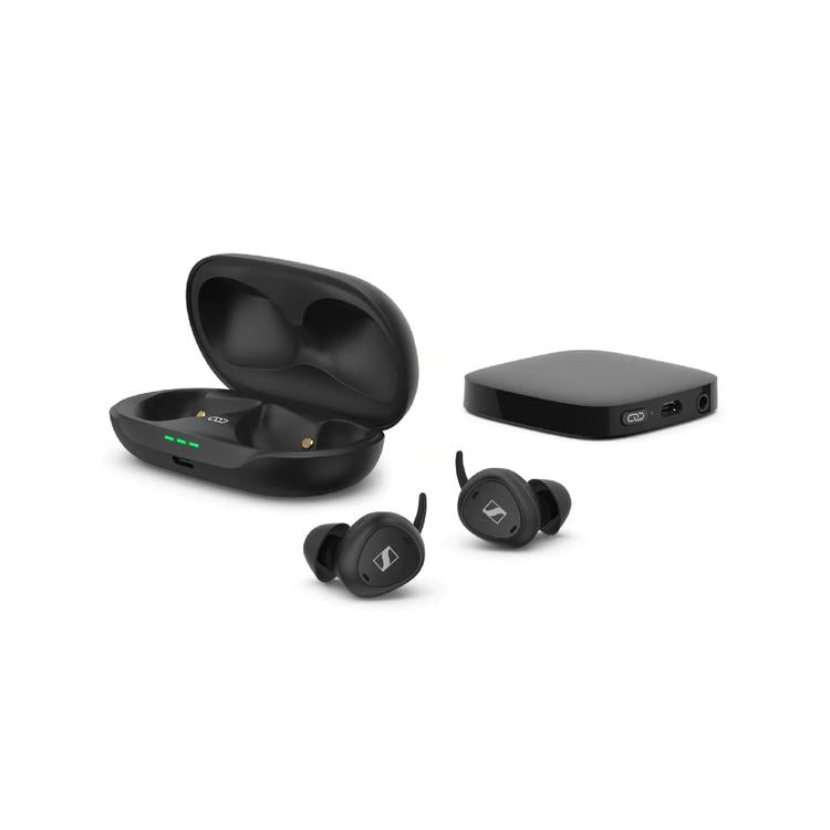 Sennheiser TV Clear Set | Écouteurs intra-auriculaires - Sans fil - Bluetooth - Connecteur pour téléviseur - Noir-SONXPLUS Rivière-du-Loup