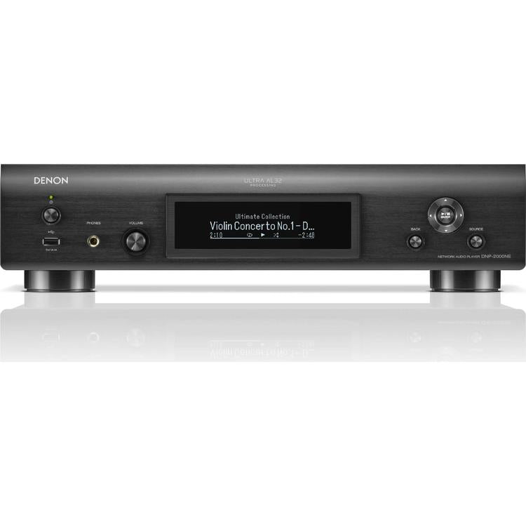 Denon DNP-2000NE | Lecteur réseau Haute Résolution - HEOS intégré - Wi-fi - Noir-SONXPLUS Rivière-du-Loup