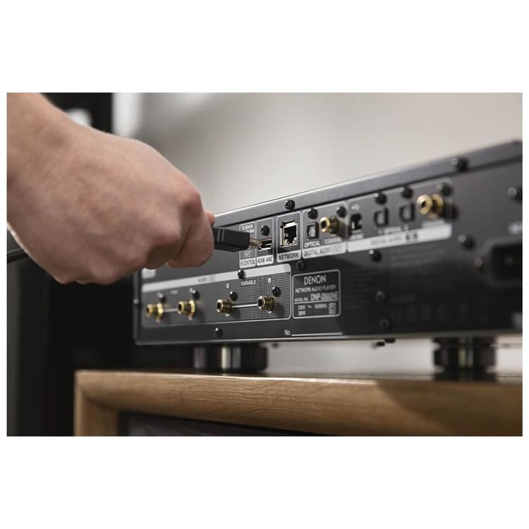Denon DNP-2000NE | Lecteur réseau Haute Résolution - HEOS intégré - Wi-fi - Noir-SONXPLUS Rivière-du-Loup