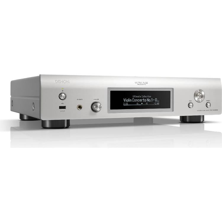 Denon DNP-2000NE | Lecteur réseau haute résolution - HEOS intégré - Wi-fi - Argent-SONXPLUS Rivière-du-Loup