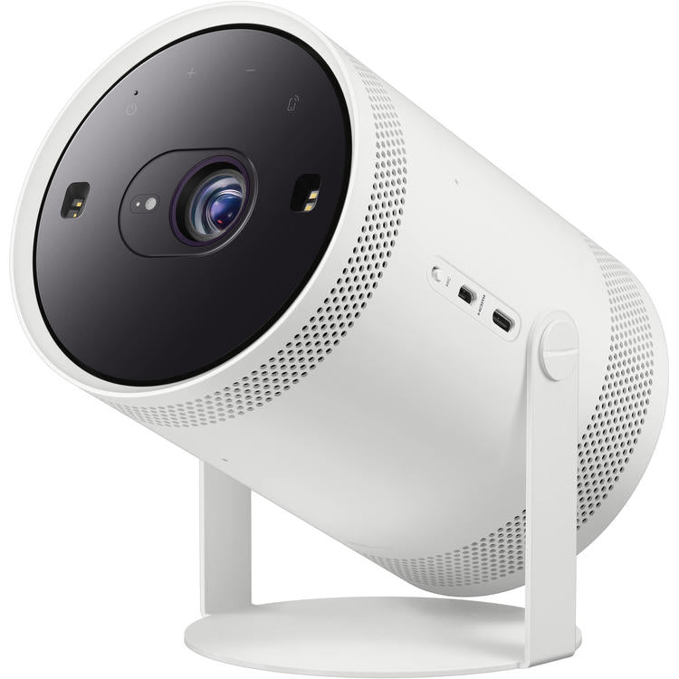 Samsung SP-LFF3CLAXXZC | Projecteur portatif - The Freestyle 2ième Gén. - Compact - Full HD - Son 360 degrés - Blanc- Sonxplus Rivière-du-Loup 