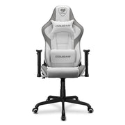 Cougar Armor Elite 300114 | Chaise de jeu - Ergonomique et réglable - Cuir PVC - Blanche-SONXPLUS Rivière-du-Loup