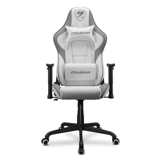 Cougar Armor Elite 300114 | Chaise de jeu - Ergonomique et réglable - Cuir PVC - Blanche-SONXPLUS Rivière-du-Loup