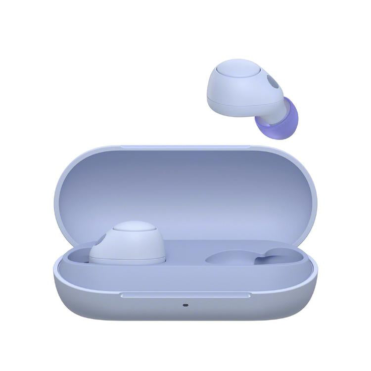 Sony WFC700N | Ecouteurs sans fil - Microphone - Intra-Auriculaires - Bluetooth - Reduction active du bruit - Violet-SONXPLUS Rivière-du-Loup