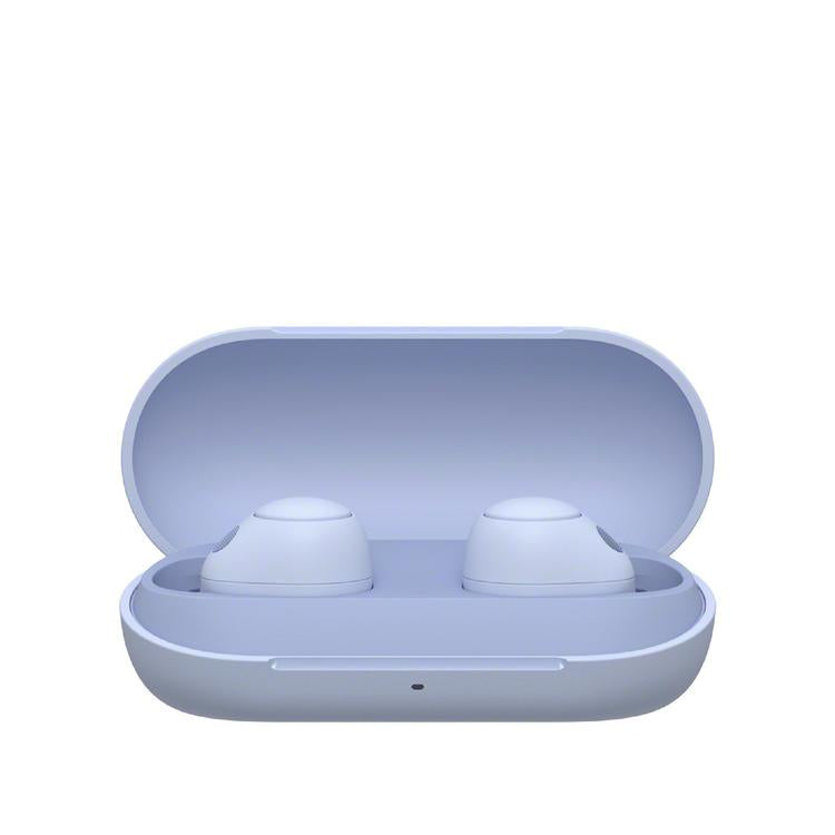 Sony WFC700N | Ecouteurs sans fil - Microphone - Intra-Auriculaires - Bluetooth - Reduction active du bruit - Violet-SONXPLUS Rivière-du-Loup