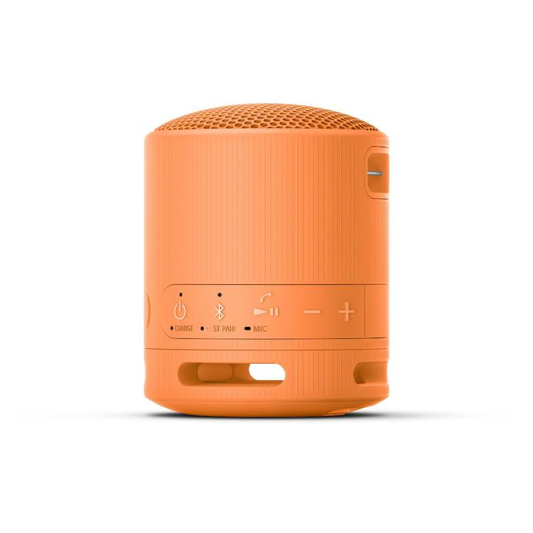 Sony SRS-XB100 | Haut-parleur portatif - Sans fil - Bluetooth - IP67 - Orange-SONXPLUS Rivière-du-Loup