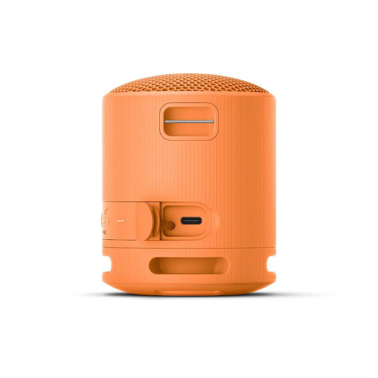 Sony SRS-XB100 | Haut-parleur portatif - Sans fil - Bluetooth - IP67 - Orange-SONXPLUS Rivière-du-Loup