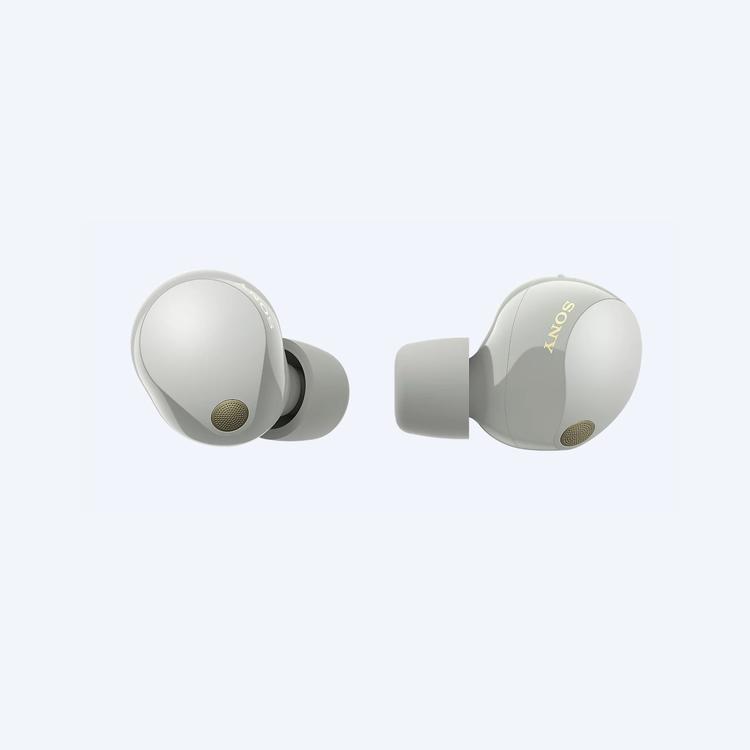 Sony WF-1000XM5 | Écouteurs intra-auriculaires - Sans fil - Sport - Suppression du bruit - Argent-SONXPLUS Rivière-du-Loup