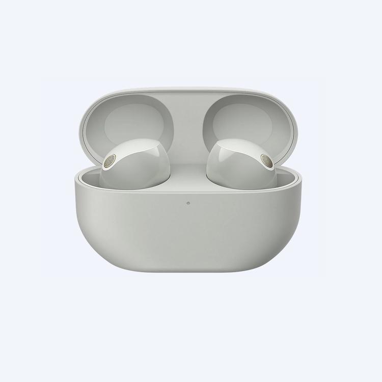 Sony WF-1000XM5 | Écouteurs intra-auriculaires - Sans fil - Sport - Suppression du bruit - Argent-SONXPLUS Rivière-du-Loup