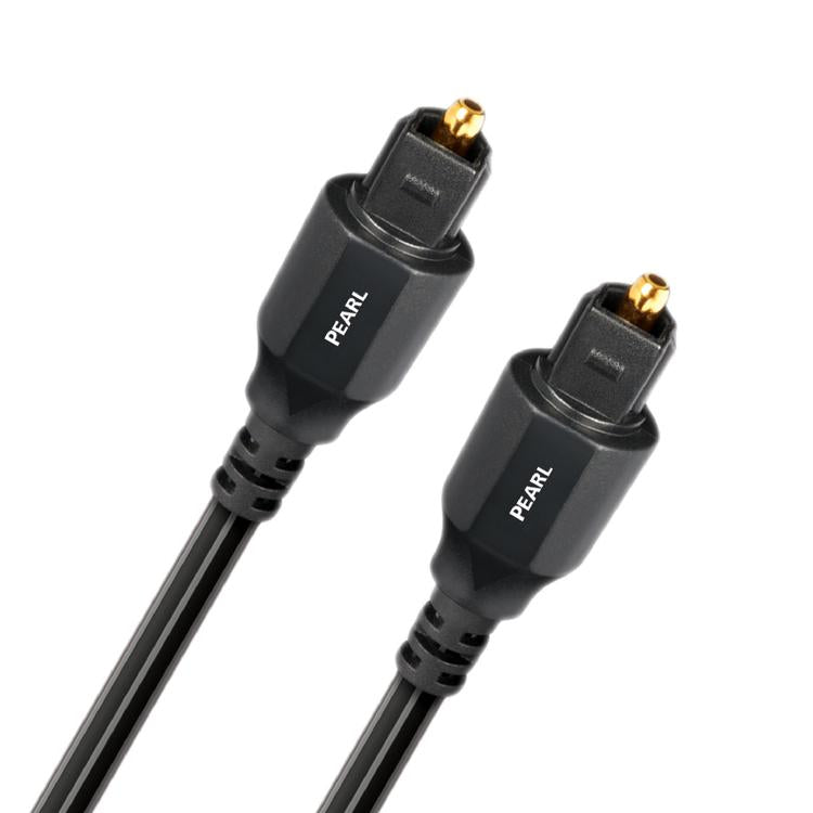 Audioquest Pearl | Câble Optique Toslink - Conducteurs à fibre à faible dispersion - 0.75 Mètres-Sonxplus Rivière-du-Loup