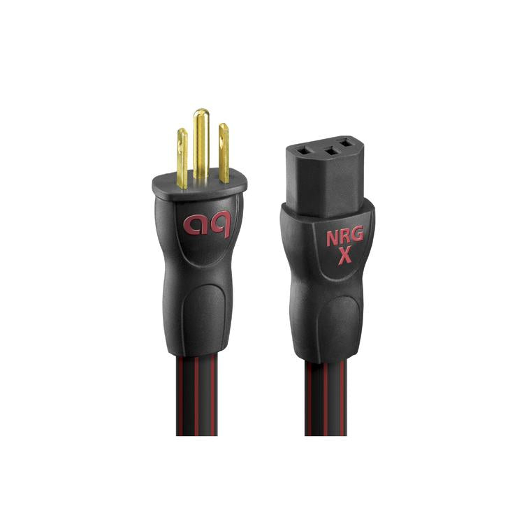 Audioquest NRG X3 | Câble d'alimentation - 2 Mètres - Cuivre à grains longs-Sonxplus Rivière-du-Loup