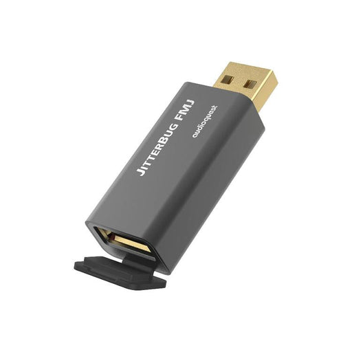 Audioquest JitterBug | Filtre de bruit USB - Full metal jacket - Noir-SONXPLUS Rivière-du-Loup