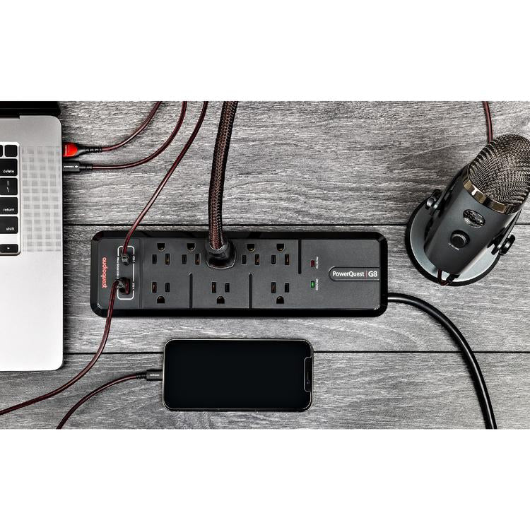 Audioquest PQ G8 | Barre de surtension - 10 Prises - Technologie Micro-Spike-SONXPLUS Rivière-du-Loup
