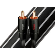 Audioquest Tower | Câble Double RCA à RCA - Plaquées Or - 2 Mètres-SONXPLUS Rivière-du-Loup