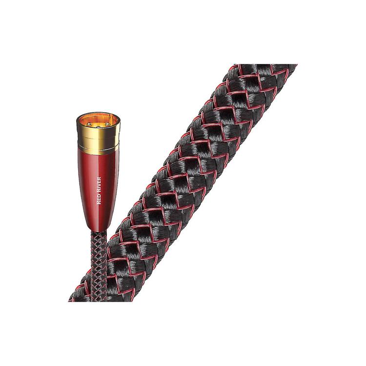 Audioquest Red River | Câble XLR - Magnétique - Conception triple équilibrages - 1 Mètre-Sonxplus Rivière-du-Loup