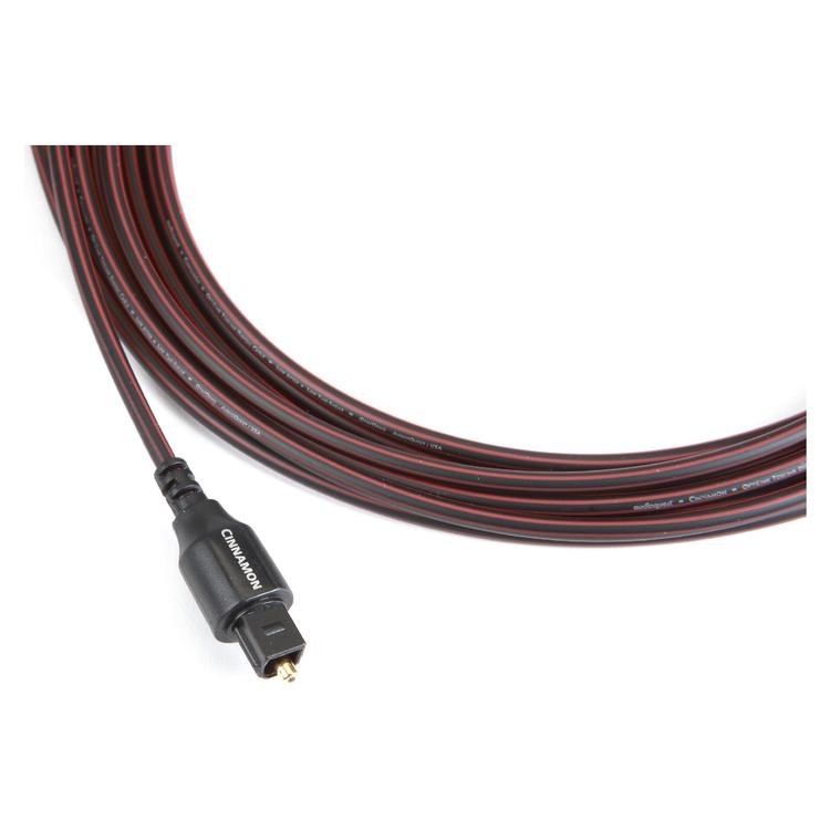 Audioquest Cinnamon | Câble Optique Toslink - Fibre de pureté supérieure à faible dispersion - 3 Mètres-SONXPLUS Rivière-du-Loup
