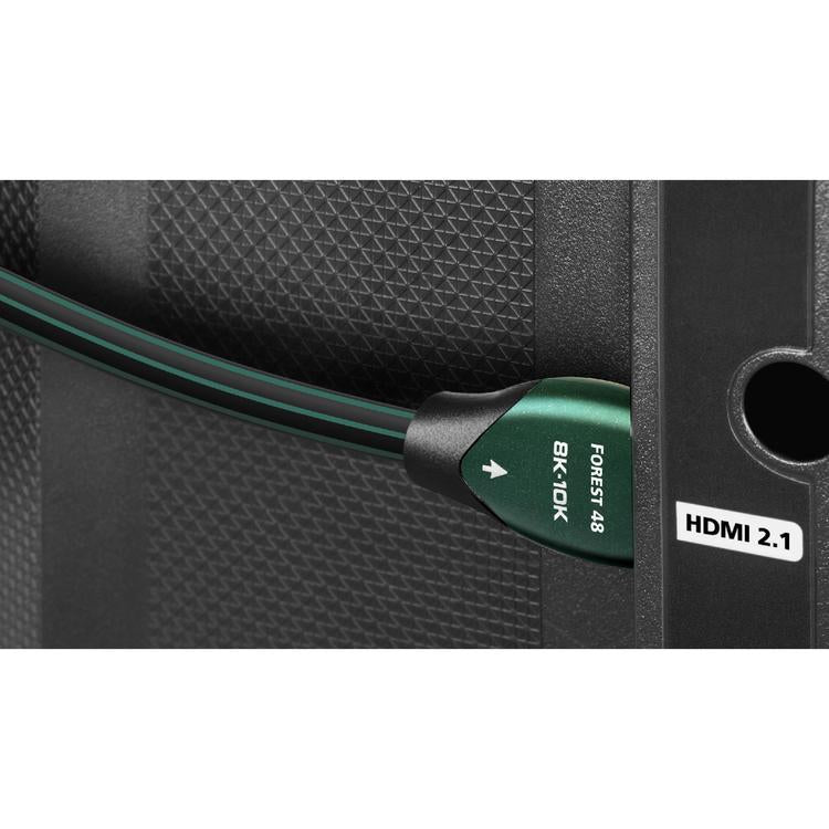 Audioquest Forest 48 | Câble HDMI - Transfert jusqu'à 10K Ultra HD - 2.25 Mètres-SONXPLUS Rivière-du-Loup