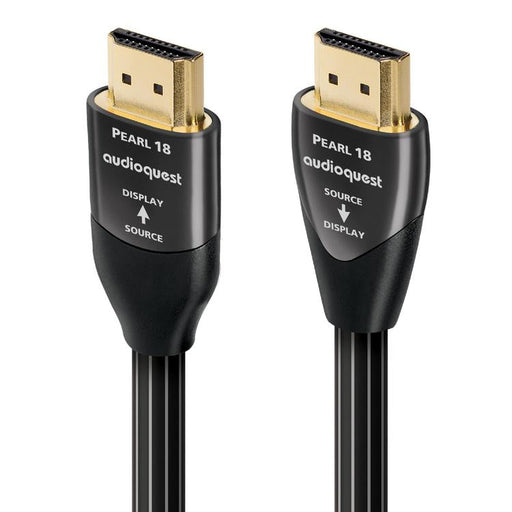 Audioquest Pearl | Câble HDMI actif - Transfert jusqu'à 8K Ultra HD - HDR - eARC - 18 Gbps - 12.5 Mètres-Sonxplus Rivière-du-Loup