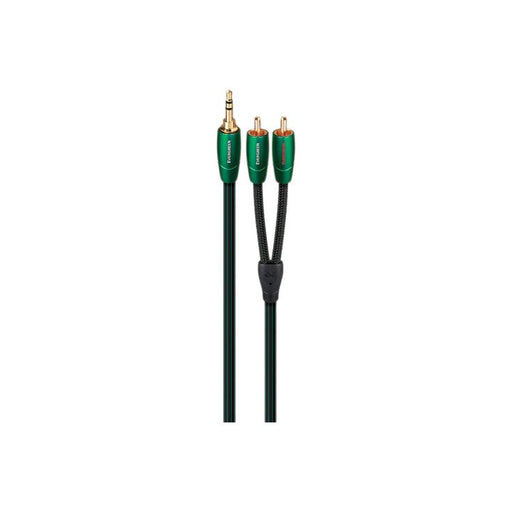 Audioquest Evergreen | Câble 3,5mm à RCA - Bouchons plaqués Or - 2 Mètres-SONXPLUS Rivière-du-Loup