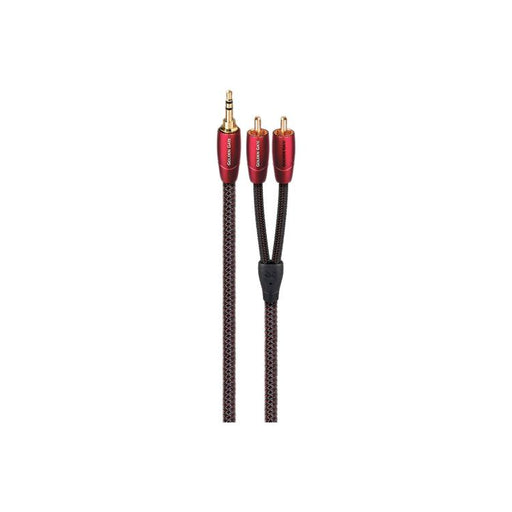 Audioquest Golden Gate | Câble 3,5mm à RCA - Bouchons plaquées Or - 1 Mètre-Sonxplus Rivière-du-Loup