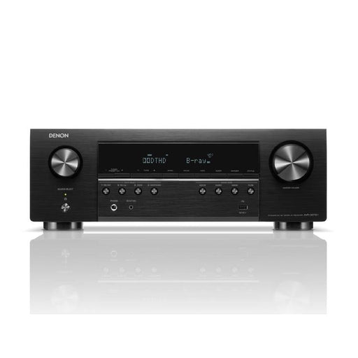 DENON AVRS670H | Récepteur AV cinéma maison 5.2 Canaux - HDMI 8K - Heos intégré - Bluetooth - Wi-Fi - Noir-SONXPLUS Rivière-du-Loup