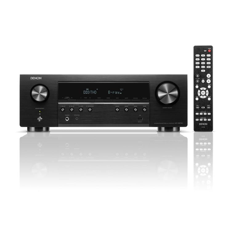 DENON AVRS670H | Récepteur AV cinéma maison 5.2 Canaux - HDMI 8K - Heos intégré - Bluetooth - Wi-Fi - Noir-SONXPLUS Rivière-du-Loup