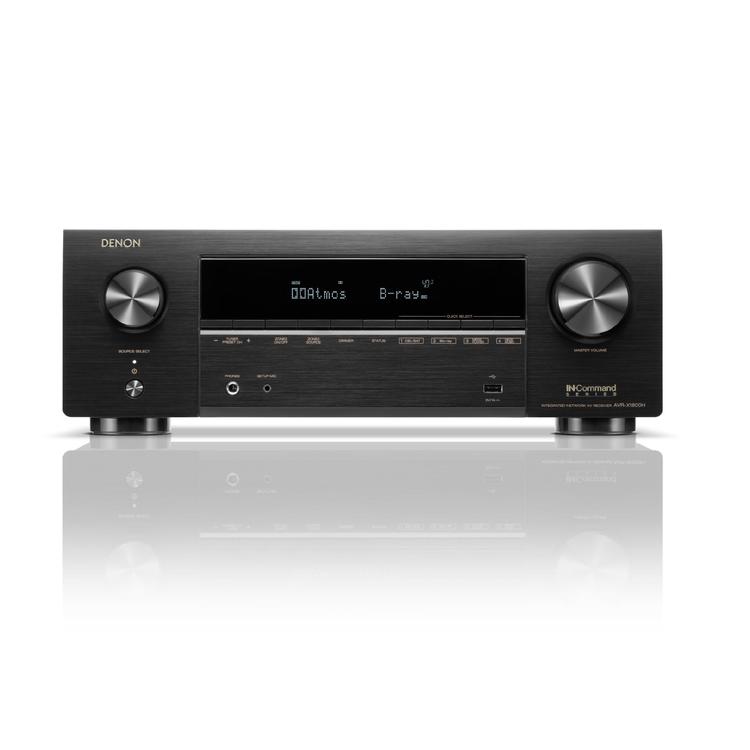 DENON AVR-X1800H | Récepteur AV 7.2 Canaux - Vidéo 8K - Son 3D - Dolby Atmos - DTS:X - Noir-SONXPLUS Rivière-du-Loup
