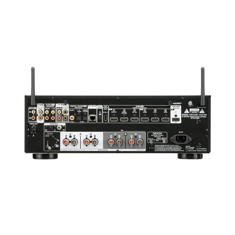 DENON DRA-900H | Récepteur stéréo 8K - 2.2 Canaux - Dolby Vision - HDR10+ - Bluetooth - Noir-SONXPLUS Rivière-du-Loup
