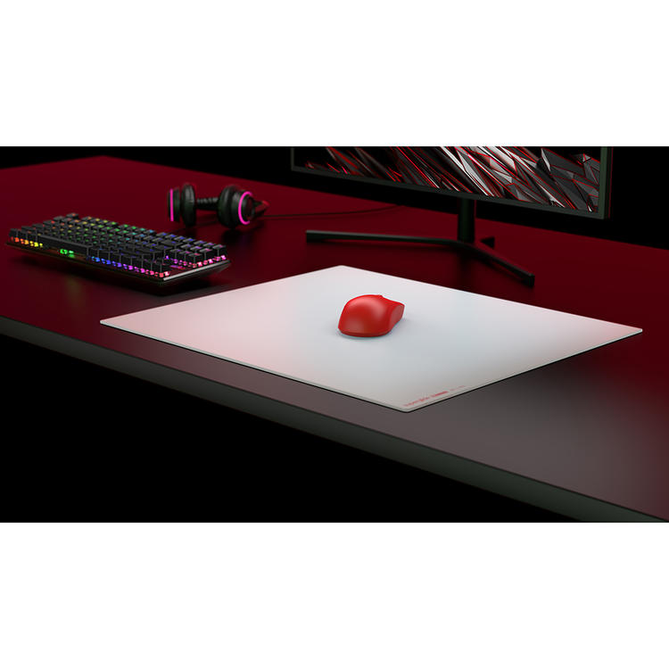 Pulsar SGPXLW | Superglide Glass Pad XL - Construction multicouche - Antidérapant - Blanc-SONXPLUS Rivière-du-Loup