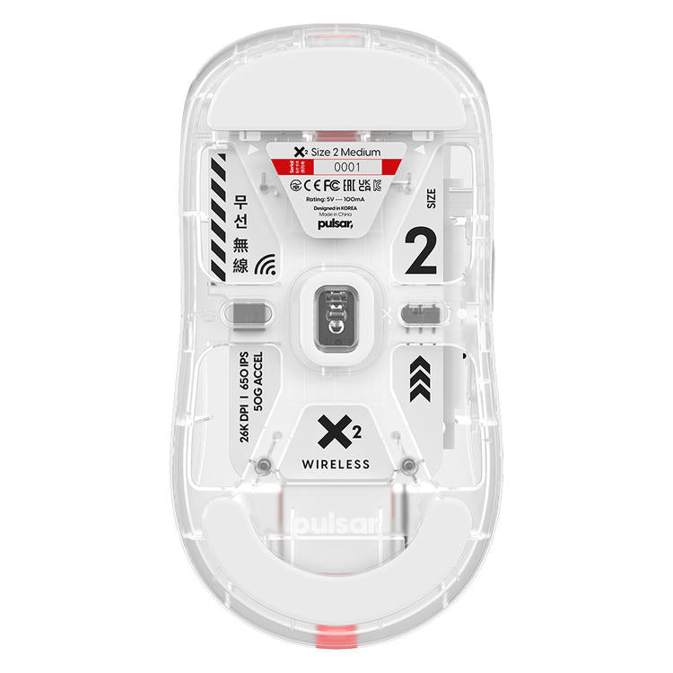 Pulsar PX2CL | Souris sans fil X2 - 70 Heures d'autonomie - Clair-SONXPLUS Rivière-du-Loup