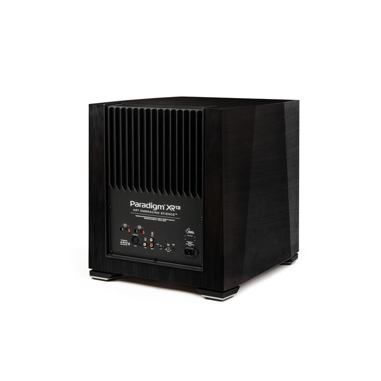 Paradigm XR13 | Caisson de graves 13" - Système de suspension trilinéaire - Active Ridge - 2200 W RMS - Noyer Noir-SONXPLUS Rivière-du-Loup