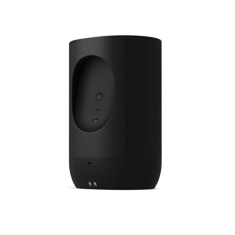 Sonos Move 2 | Haut-parleur sans fil - Stéréo - Commande Vocale - Jusqu'à 24 heures d'autonomies - Noir-SONXPLUS Rivière-du-Loup