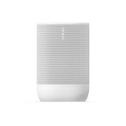 Sonos Move 2 | Haut-parleur sans fil - Stéréo - Commande Vocale - Jusqu'à 24 heures d'autonomies - Blanc-SONXPLUS Rivière-du-Loup