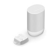 Sonos Move 2 | Haut-parleur sans fil - Stéréo - Commande Vocale - Jusqu'à 24 heures d'autonomies - Blanc-SONXPLUS Rivière-du-Loup