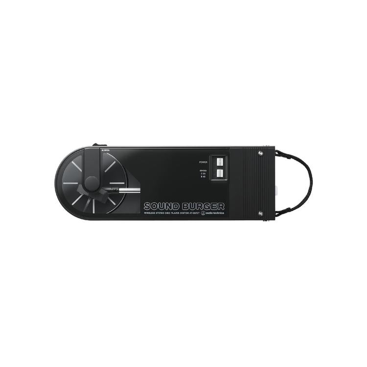 Audio-Technica AT-SB727-BK | Table tournante SoundBurger portable - Autonomie 12 heures - Noir-SONXPLUS Rivière-du-Loup