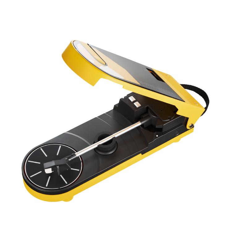 Audio-Technica AT-SB727-BK | Table tournante SoundBurger portable - Autonomie 12 heures - Jaune-SONXPLUS Rivière-du-Loup