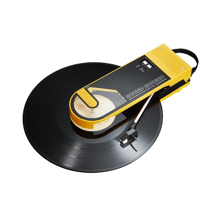 Audio-Technica AT-SB727-BK | Table tournante SoundBurger portable - Autonomie 12 heures - Jaune-SONXPLUS Rivière-du-Loup