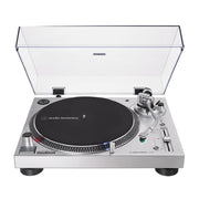 Audio-Technica AT-LP120XUSB-SV | Table tournante - Entraînement direct - Analogique et USB - Argent-SONXPLUS Rivière-du-Loup
