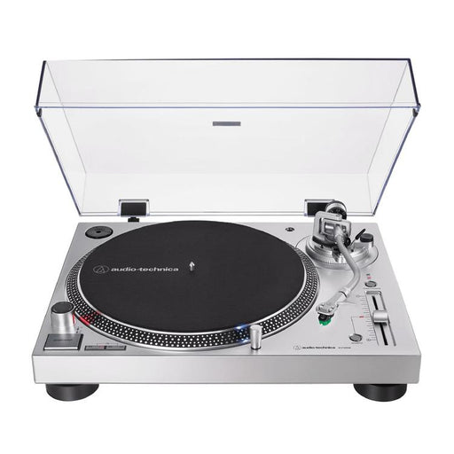 Audio-Technica AT-LP120XUSB-SV | Table tournante - Entraînement direct - Analogique et USB - Argent-SONXPLUS Rivière-du-Loup